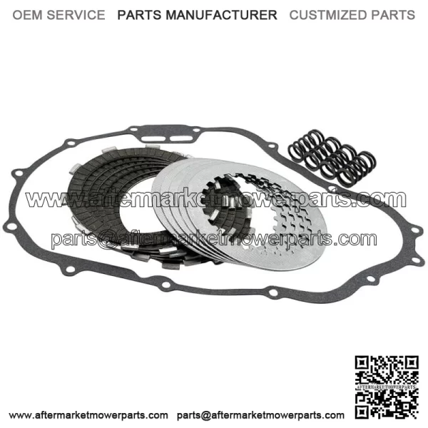 Clutch Kit Friction Plates & Gasket for Honda FourTrax 300 TRX300 2x4 1988-2000 For: Honda - Image 2