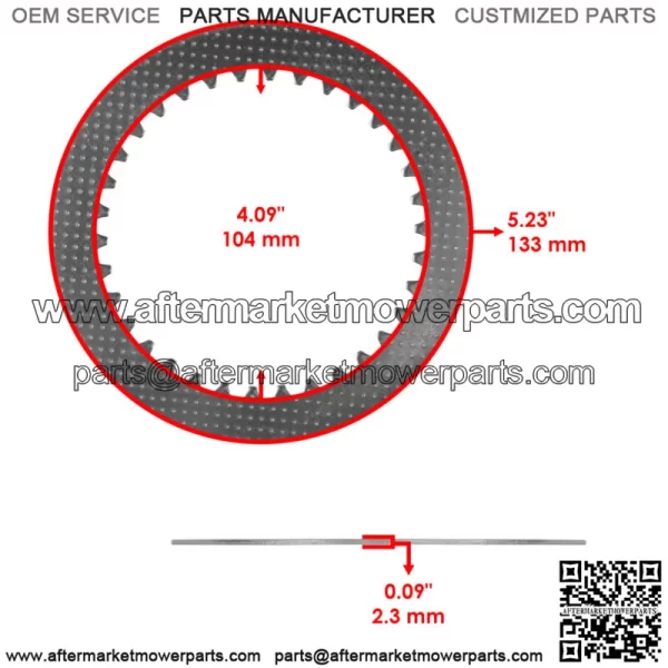 Clutch Friction Plates Gasket kit for Kawasaki Versys 1000 KLZ1000A 2012 - 2014 - Image 3
