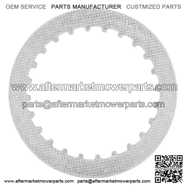 Clutch Friction Steel Plates Kit for Honda TRX450ES Foreman 450 4x4 ES 1998-2001 (For: Honda) - Image 2