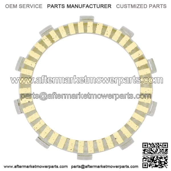 Clutch Friction Steel Plates Kit for Honda TRX450ES Foreman 450 4x4 ES 1998-2001 (For: Honda) - Image 3