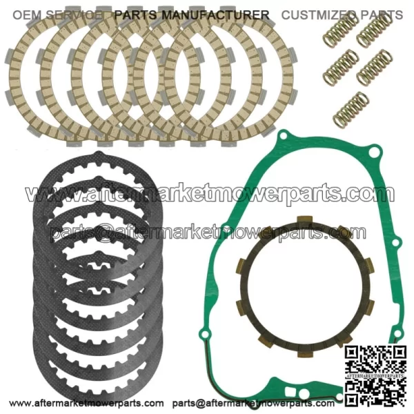 For Yamaha Blaster 200 YFS200 1988-2006 Clutch Friction Steel Plates Spring Kit (For: Yamaha YFS200)