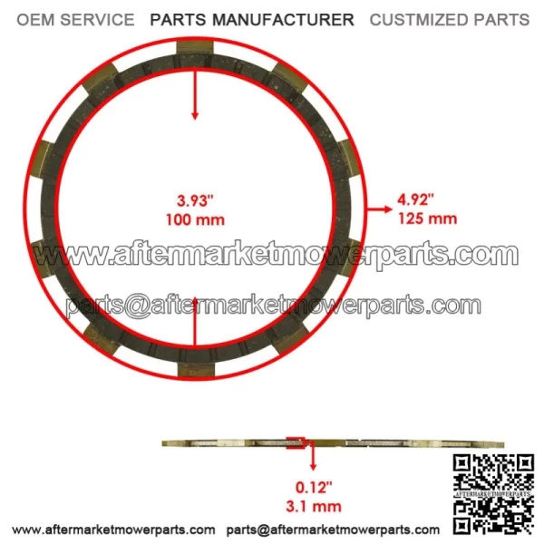 For Yamaha Blaster 200 YFS200 1988-2006 Clutch Friction Steel Plates Spring Kit (For: Yamaha YFS200) - Image 3