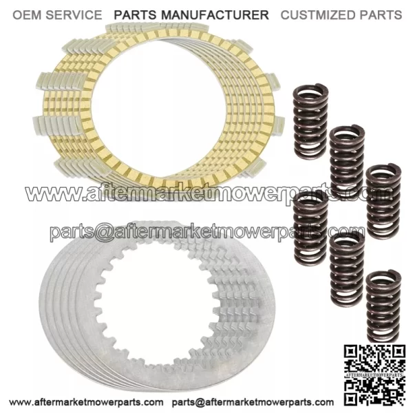 Clutch Friction Steel Plates And Springs Kit for Yamaha DT250 Dt400 Rd400 Ty250