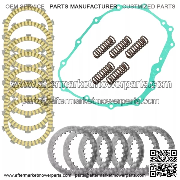 Clutch Plates Kit for Honda Sportrax 400 TRX400EX 1999-2008 / TRX400X 2009-2014