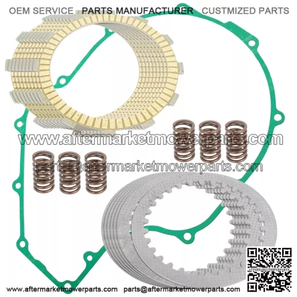 Clutch Friction Plates And Gasket Kit for Kawasaki Concours 1000 ZG1000A 86-06