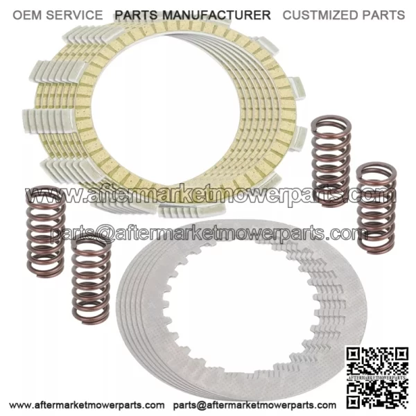 Clutch Friction Steel Plates And Springs Kit for Honda XR650L 1993-2018