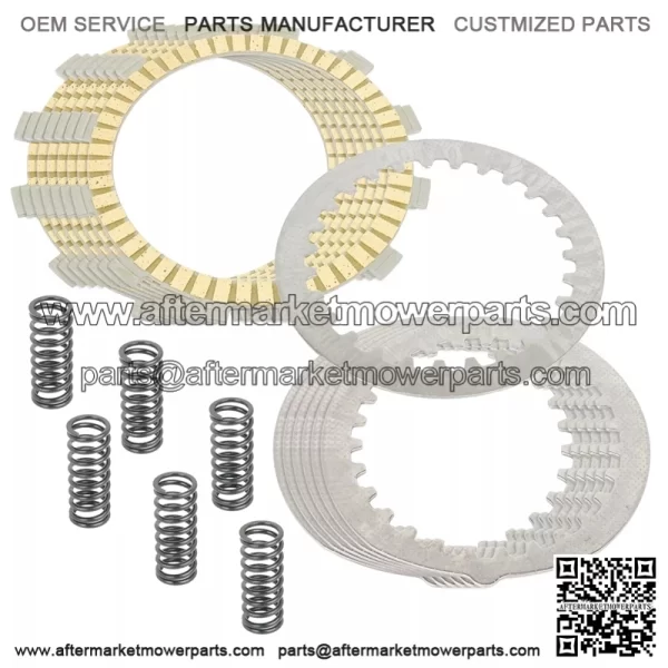 Clutch Friction Steel Plates And Springs Kit for Yamaha XS750 1977 1978 1979