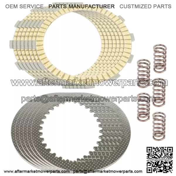 Clutch Friction Plates And Springs Kit for Kawasaki ZR-7 ZR-7S ZR750 2000-2005