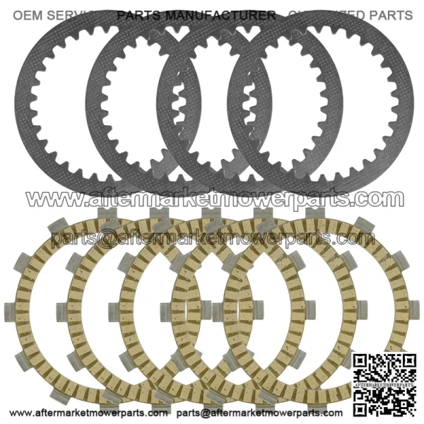 Clutch Friction Steel Plates for Suzuki RM80 RM80S 1986-2001 / RM85 2002 - 2021