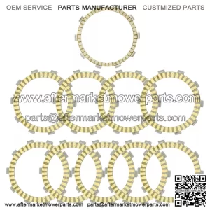 Clutch Friction Plates for Suzuki GSXR750 GSX-R750 1996 1997 1998 1999