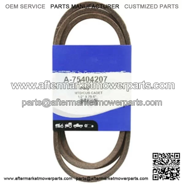 Drive Belt for 954-04077A 954-04207 Lawn Garden Tractors