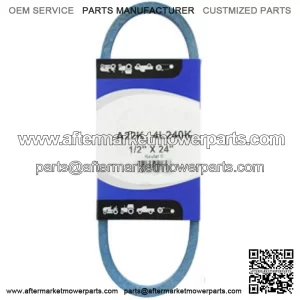 A-A22K Made With Aramid Blue V-Belt 1/2" x 24" Fits Agco