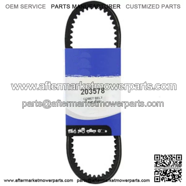 7/8" x 35.83" Go Kart Belt Fits Comet 40 Series 203787