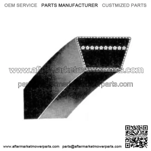 C99K 7/8" x 103" Blue V-Belt Made With Aramid 7/8" Top Width, 17/32" Deep