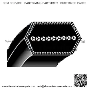 Double V-Belt 5/8" x 131" Fits 511 522 525 539685 70539685 BB127K BB127K-A
