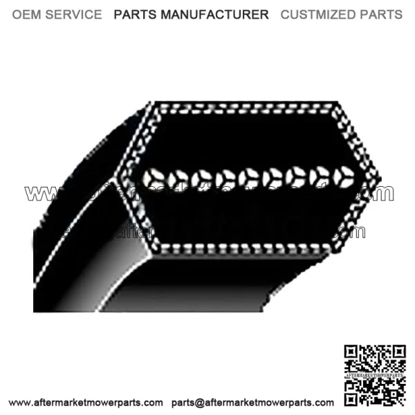Double V-Belt 5/8" x 131" Fits 511 522 525 539685 70539685 BB127K BB127K-A