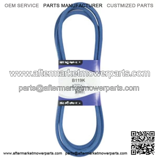 Heavy Duty belt to Fits Kubota 70725-34710 F2000 F2100 F2400 B6200 B7200