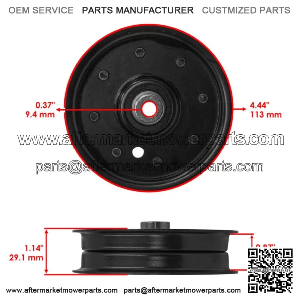 Idler Pulley For Gravely 892051 915024 915025 915026  07327100 - Image 2