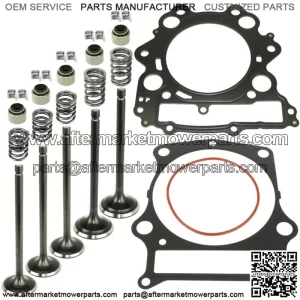 Cylinder Intake Exhaust Valve Kit for Yamaha Rhino 660 YXR660Fa 4X4 2004-2007 (For: 2006 Yamaha Rhino 660)