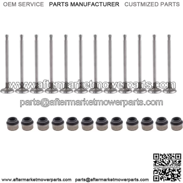 Intake Exhaust Valves For Audi A4 TT Volkswagen Passat Goft Jetta 1.8L DOHC 20V - Image 2