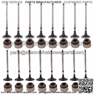 For 06-12 MITSUBISHI ECLIPSE 2.4 SOHC 4G69 8* Intake+8*Exhaust Engine Valves