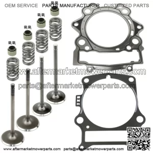 Cylinder Intake Exhaust Valve Kit for Yamaha Rhino 700 YXR700F Fi 2008-2013(For: Yamaha Rhino 700)