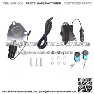 3-inch exhaust valve with remote control