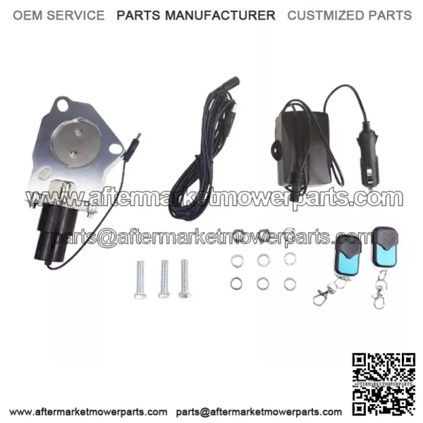 3-inch exhaust valve with remote control
