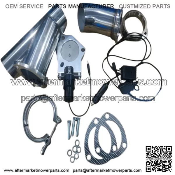 3-inch electric exhaust valve remote control