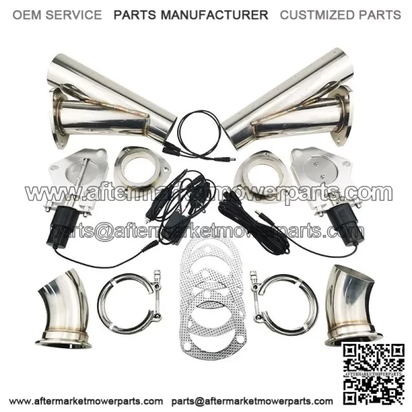 3-inch electric exhaust valve manual 2-in-1