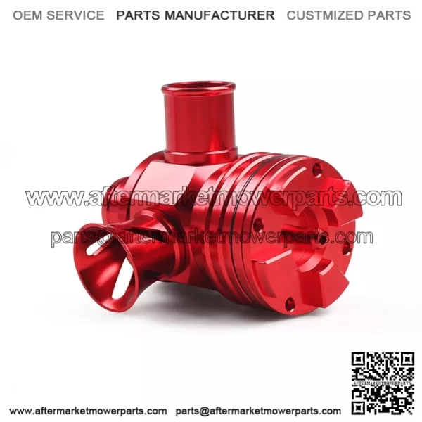 Aluminum alloy pressure relief valve 1# red - Image 2