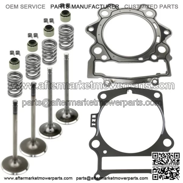Cylinder Intake Exhaust Valve Kit for Yamaha Raptor 700 YFM700R 2006-2014 (For: Yamaha Raptor 700)