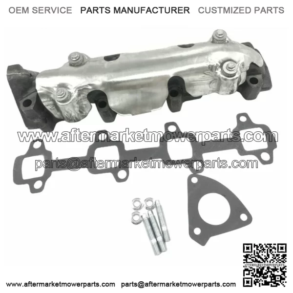 Exhaust Manifold Kit Passenger Right Side For Chevy GMC Pickup Truck Van 6.6L (For: More than one vehicle)