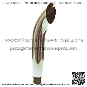 Chrome Curved Stack Fits John Deere 3010 3020 4000 4010 4020 4030 4040 4050 4230