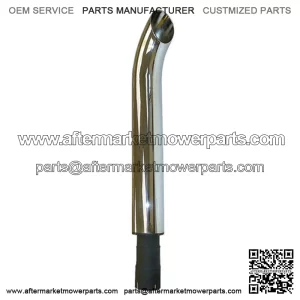 IHS241 Chrome Exhaust Stack with bend Fits International