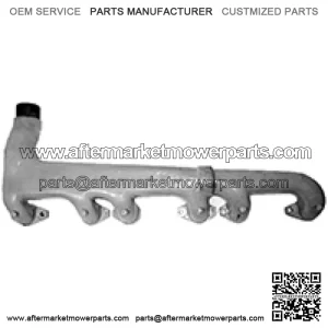 A24715 2-Piece Exhaust Manifold Fits Case 1030 930 931 932 940 941 1031 1032