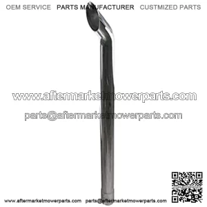 Exhaust Stack 42" x 2-1/2" Curved Black Fits John Deere 6300 6200 6110 6400
