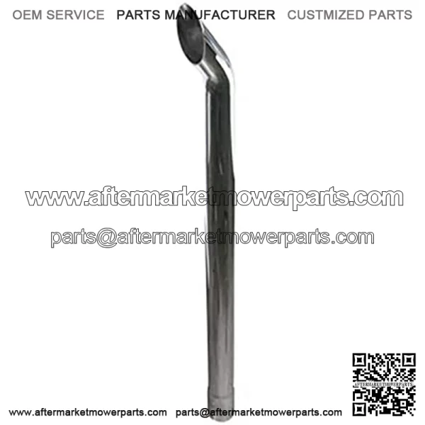 Exhaust Stack 42" x 2-1/2" Curved Black Fits John Deere 6300 6200 6110 6400