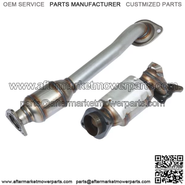 For 2010-2011 Honda CRV CR-V 2.4L Catalytic Converters Front+Rear 745478544CV11 - Image 3