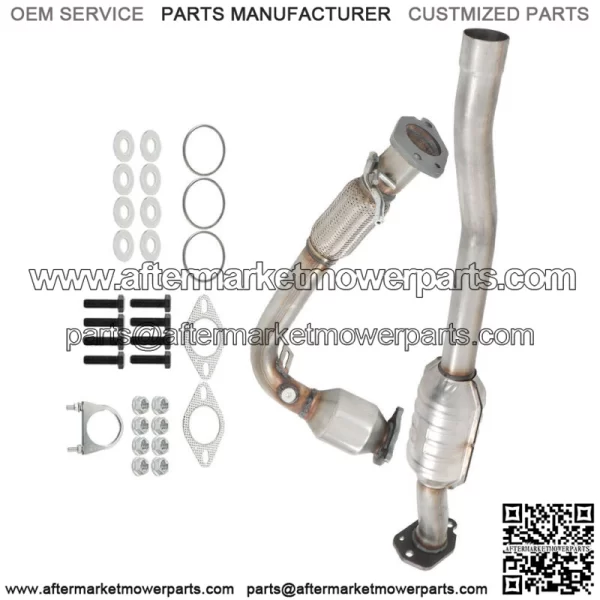 For GMC Terrain 2.4L 2010 To 2014 Catalytic Converters Front & Rear