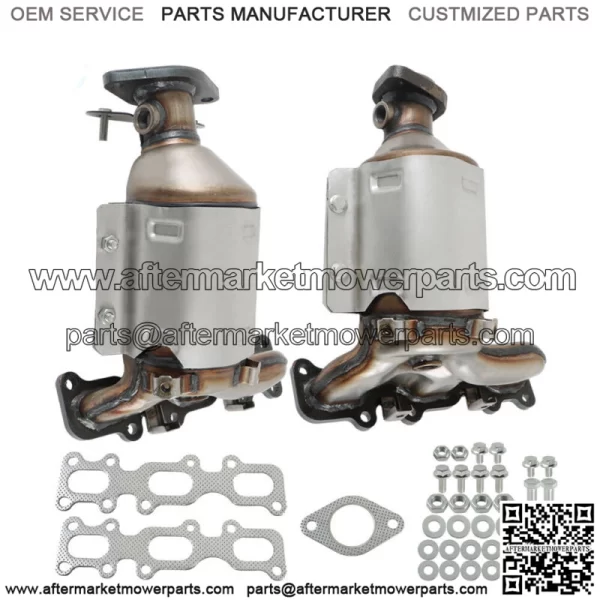 For Ford FLEX Taurus 3.5L Lincoln MKT 3.7L Front Left+Right Catalytic Converter