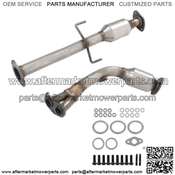 For 2000-2004 Toyota Tacoma 2.7L V4 Catalytic Converters Set Front and Rear