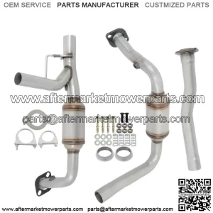 For 2005-2007 JEEP Liberty 3.7L Y Pipe Catalytic Converters Left & Right