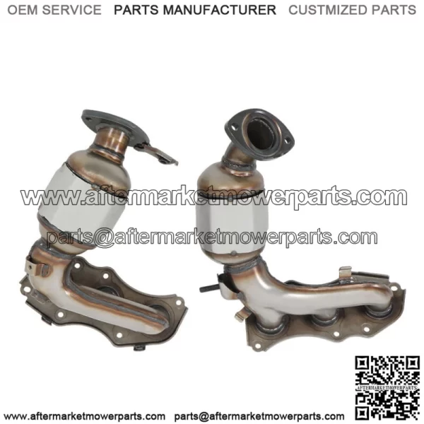 For 2011-2015 Toyota Sienna 3.5L Bank 1+2 Manifold Catalytic Converters - Image 3