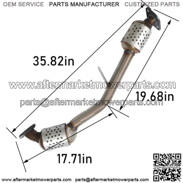 For Subaru 00-05 Outback Legacy 02-05 Impreza 99-06 Forester Catalytic Converter - Image 3