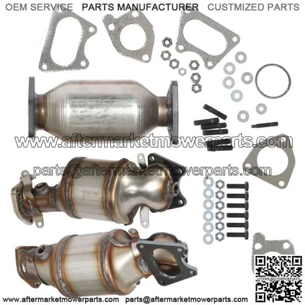 For 2005-2007 Honda Odyssey 3.5L Catalytic Converter 16450 16451 16351 3pcs