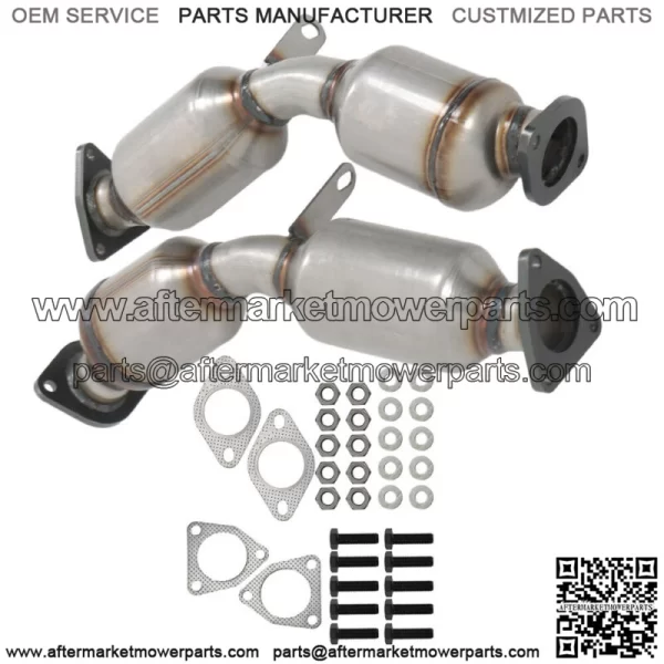 For 2007 2008 Infiniti G35 3.5L 2pcs Left & Right Side Catalytic Converter - Image 2
