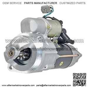 New 9T 24V Starter Compatible with Komatsu Excavator PC75U 4D95 Engine 1995-1997 6008134411
