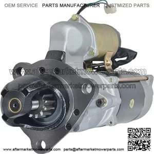 New DB Electrical ROTA0431 Starter Compatible with/Replacement for 12 Tooth Count 24V Komatsu Various 600-813-3721, 600-813-4560