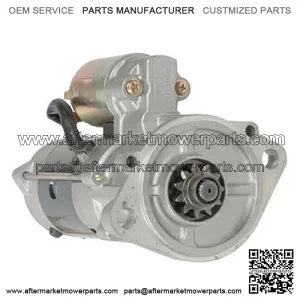 NEW MITSUBISHI STARTER FITS DAEWOO DH55 EXCAVATOR ISUZU ENGINE M008T77072